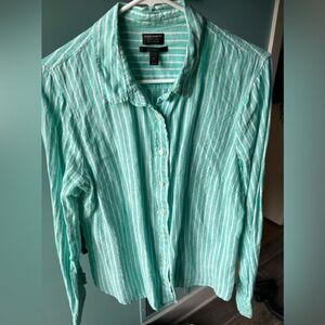 J Crew linen shirt